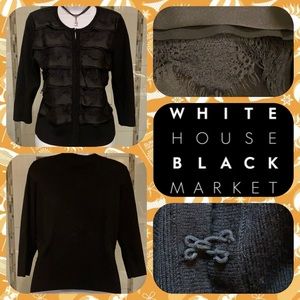 🖤WHBM🖤Lace Cardigan